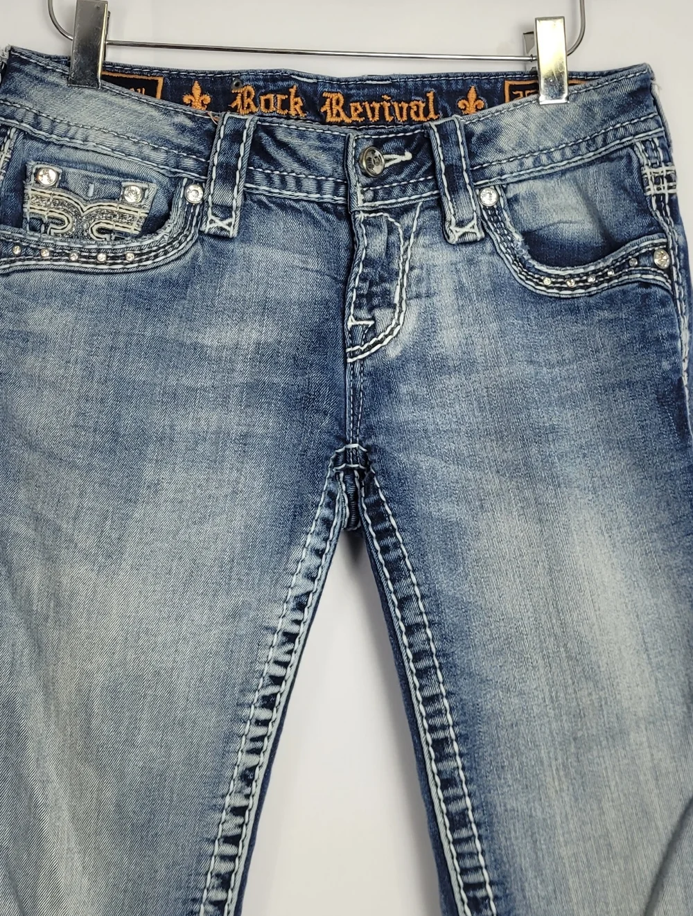 Rock Revival Laney Skinny Jeans Sixe 25